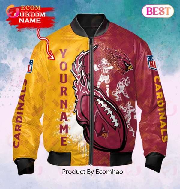 NFL Arizona Cardinals Custom Name Bomber Jacket Shirt