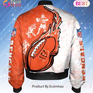 Cincinnati Bengals Personalized NFL Swoosh Pattern Jersey Baseball Shirt  Custom Number And Name - Banantees