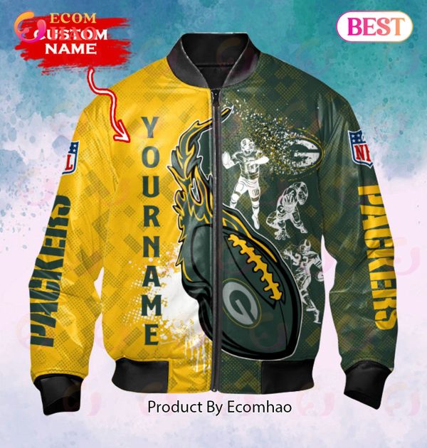 Green Bay Packers Aaron Rodgers 12 3D Custom Name Hawaiian Shirt Best Gift  For Men And Women