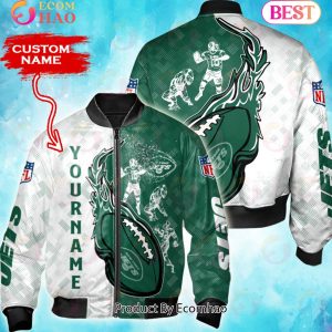 NFL New York Jets Custom Name Bomber Jacket Shirt