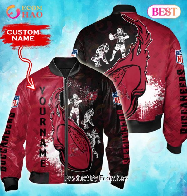 NFL Tampa Bay Buccaneers Custom Name Bomber Jacket Shirt