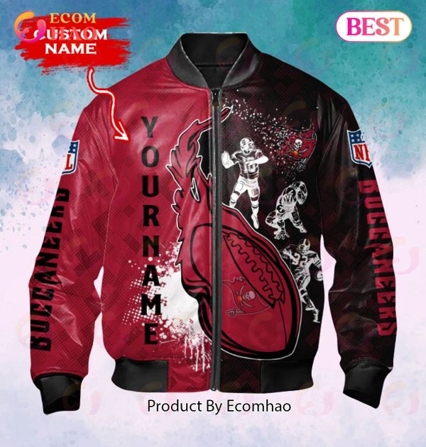 NFL Tampa Bay Buccaneers Custom Name Bomber Jacket Shirt