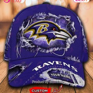 NFL Baltimore Ravens Cap Custom Name