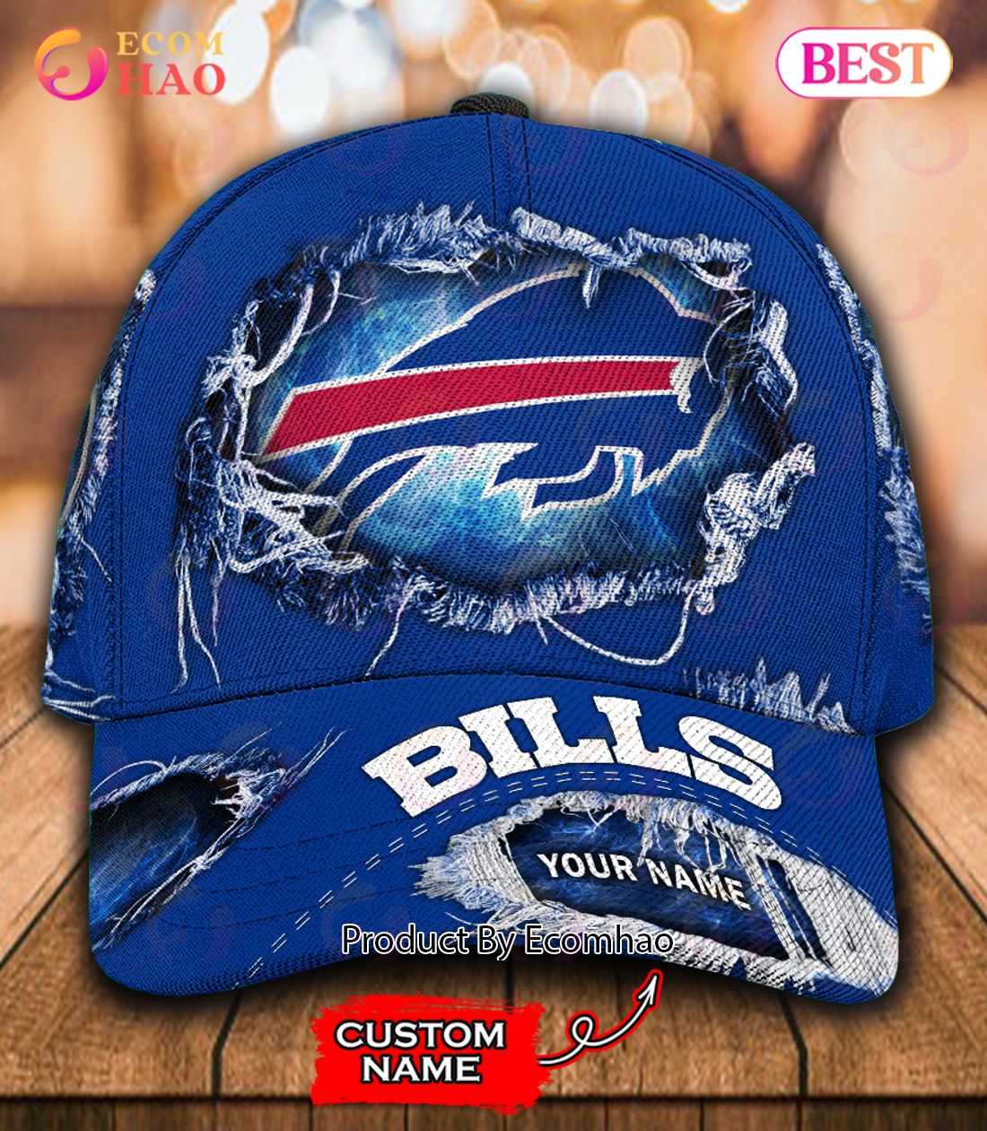 NFL Buffalo Bills Cap Custom Name