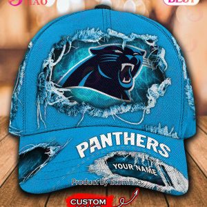 NFL Carolina Panthers Cap Custom Name