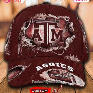 NCAA Texas A&amp;M Aggies Cap Custom Name