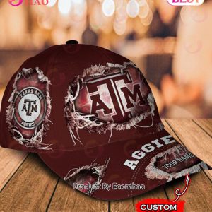 NCAA Texas A&M Aggies Cap Custom Name