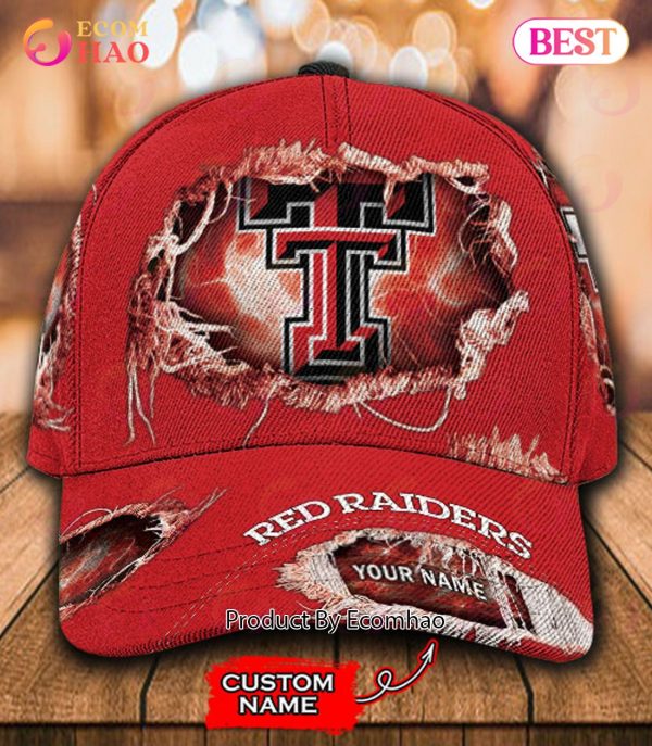 NCAA Texas Tech Red Raiders Cap Custom Name