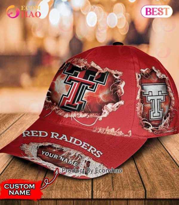 NCAA Texas Tech Red Raiders Cap Custom Name