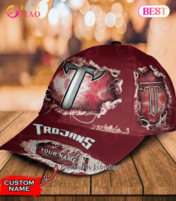 NCAA Troy Trojans Cap Custom Name