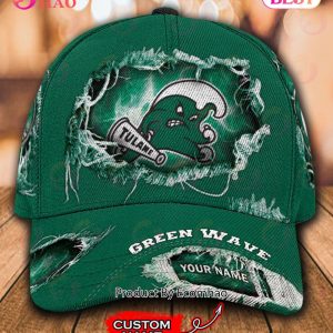 NCAA Tulane Green Wave Cap Custom Name