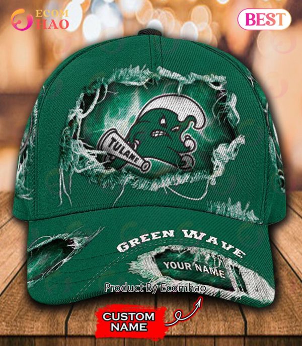 NCAA Tulane Green Wave Cap Custom Name