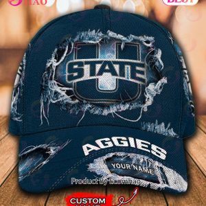 NCAA Utah State Aggies Cap Custom Name