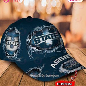 NCAA Utah State Aggies Cap Custom Name