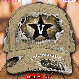 NCAA Vanderbilt Commodores Cap Custom Name