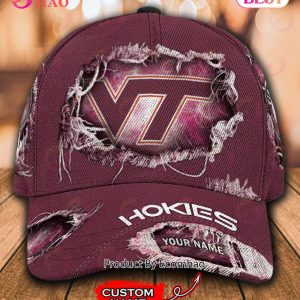 NCAA Virginia Tech Hokies Cap Custom Name