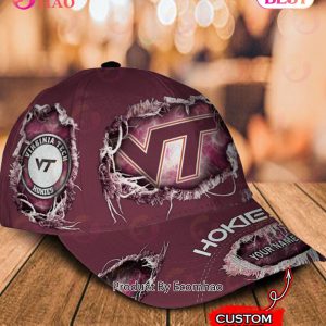 NCAA Virginia Tech Hokies Cap Custom Name