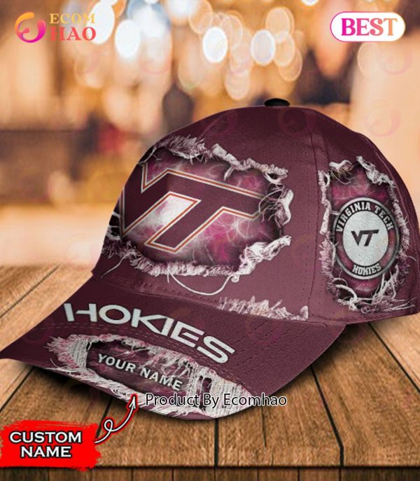NCAA Virginia Tech Hokies Cap Custom Name