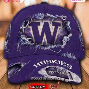 NCAA Washington Huskies Cap Custom Name
