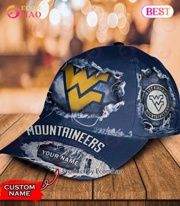 NCAA West Virginia Mountaineers Cap Custom Name