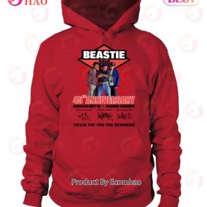 Beastie Boys 45th Anniversary 1978 – 2023 Thank You For The Memories T-Shirt