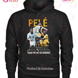 Pele 1940 – 2022 Thank You For The Memories T-Shirt