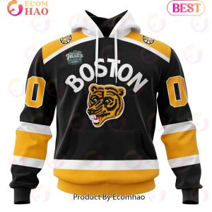 NHL Boston Bruins Winter Classic 2023 Concept 3D Hoodie