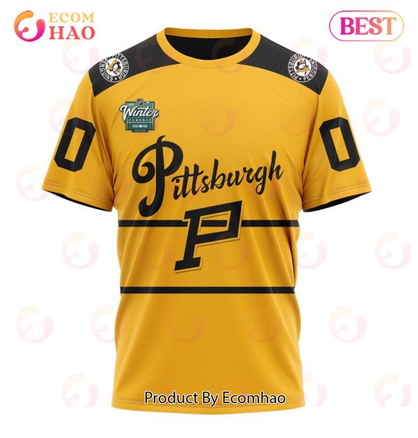 NHL Pittsburgh Penguins Winter Classic 2023 Concept 3D Hoodie