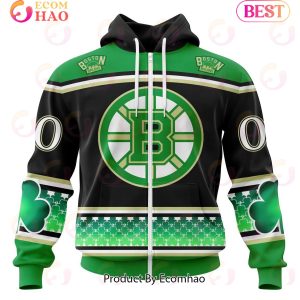 NHL Boston Bruins Specialized Unisex Kits Hockey Celebrate St Patrick’s Day 3D Hoodie