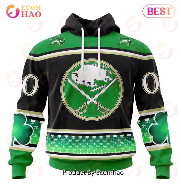 NHL Buffalo Sabres Specialized Unisex Kits Hockey Celebrate St Patrick’s Day 3D Hoodie