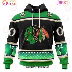NHL Columbus Blue Jackets Specialized Unisex Kits Hockey Celebrate St Patrick’s Day 3D Hoodie