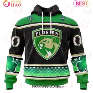 NHL Florida Panthers Specialized Hockey Celebrate St Patrick’s Day 3D Hoodie
