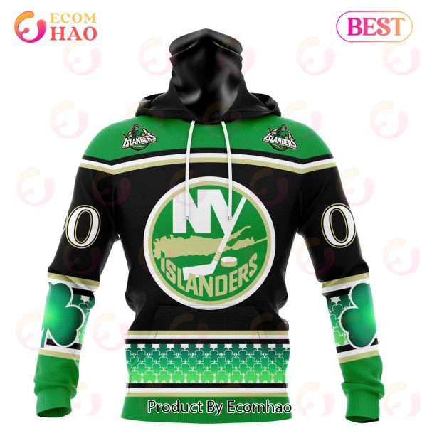 NHL New York Islanders Specialized Hockey Celebrate St Patrick’s Day 3D Hoodie