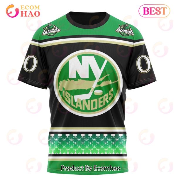 NHL New York Islanders Specialized Hockey Celebrate St Patrick’s Day 3D Hoodie