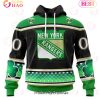 NHL New York Islanders Specialized Hockey Celebrate St Patrick’s Day 3D Hoodie