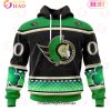 NHL Philadelphia Flyers Specialized Hockey Celebrate St Patrick’s Day 3D Hoodie