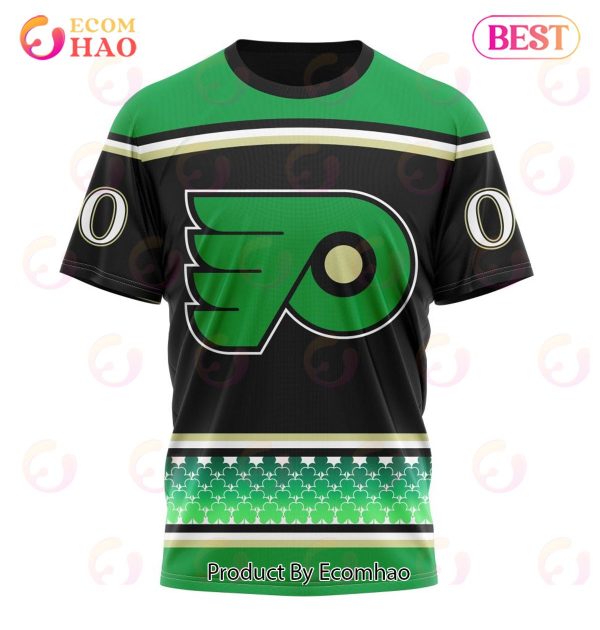 NHL Philadelphia Flyers Specialized Hockey Celebrate St Patrick’s Day 3D Hoodie