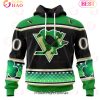 NHL San Jose Sharks Specialized Hockey Celebrate St Patrick’s Day 3D Hoodie