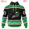 NHL Pittsburgh Penguins Specialized Hockey Celebrate St Patrick’s Day 3D Hoodie
