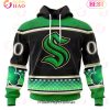 NHL San Jose Sharks Specialized Hockey Celebrate St Patrick’s Day 3D Hoodie