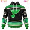 NHL Tampa Bay Lightning Specialized Hockey Celebrate St Patrick’s Day 3D Hoodie