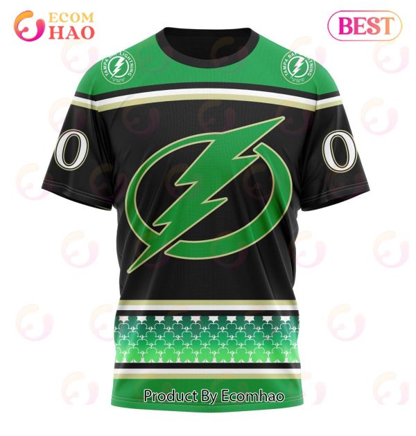 NHL Tampa Bay Lightning Specialized Hockey Celebrate St Patrick’s Day 3D Hoodie
