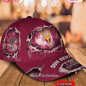 NCAA Arizona State Sun Devils Cap Custom Name