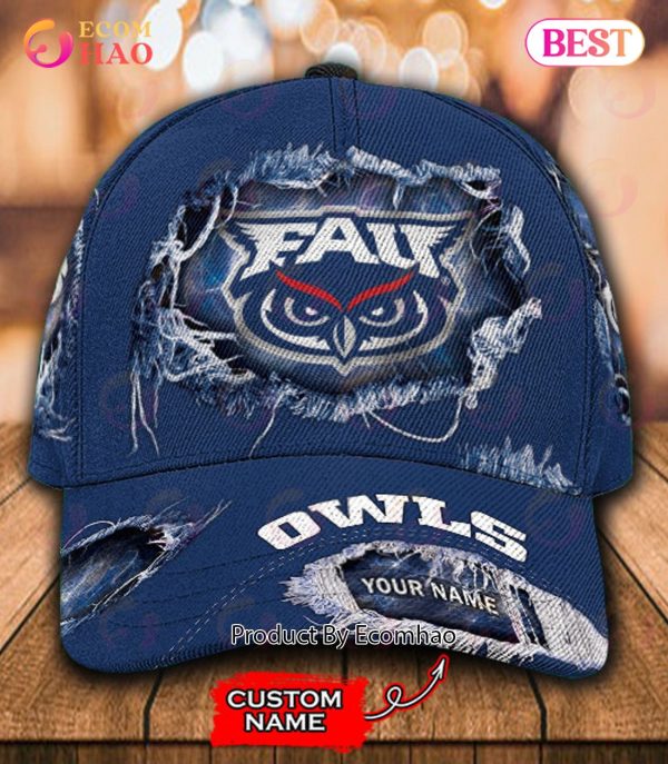 NCAA Florida Atlantic Owls Cap Custom Name