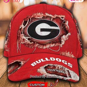 NCAA Georgia Bulldogs Custom Name Classic Cap