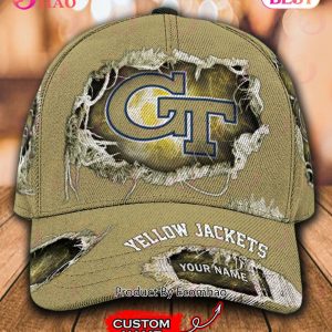 NCAA Georgia Tech Yellow Jackets Cap Custom Name