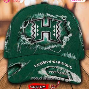 NCAA Hawaii Rainbow Warriors Cap Custom Name