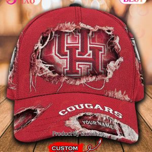 NCAA Houston Cougars Cap Custom Name