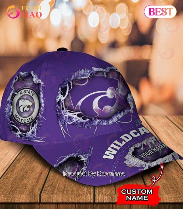 NCAA Kansas State Wildcats Custom Name Classic Cap