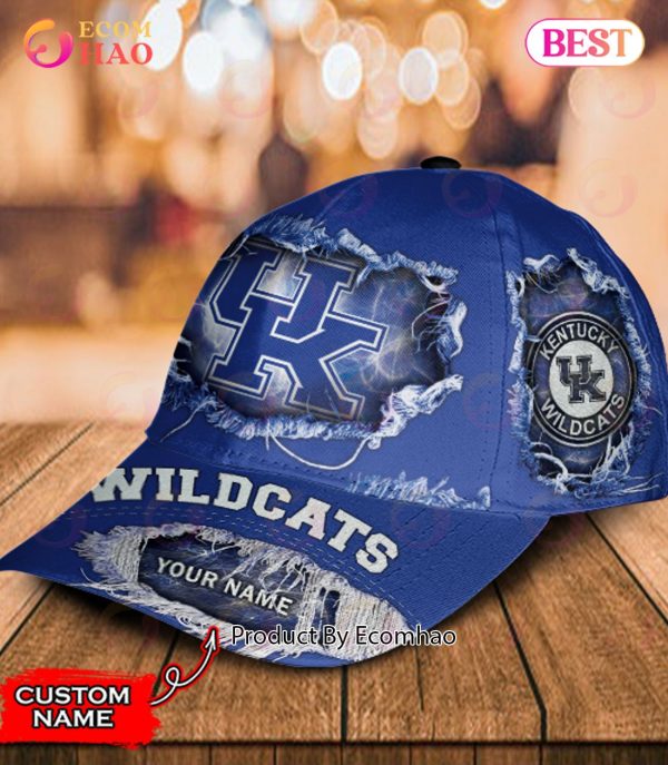 NCAA Kentucky Wildcats Custom Name Classic Cap
